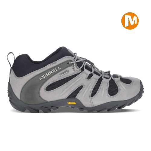 Merrell Chameleon 8 Stretch Waterproof Wanderschuhe Herren Grau [DE-SUKRF]